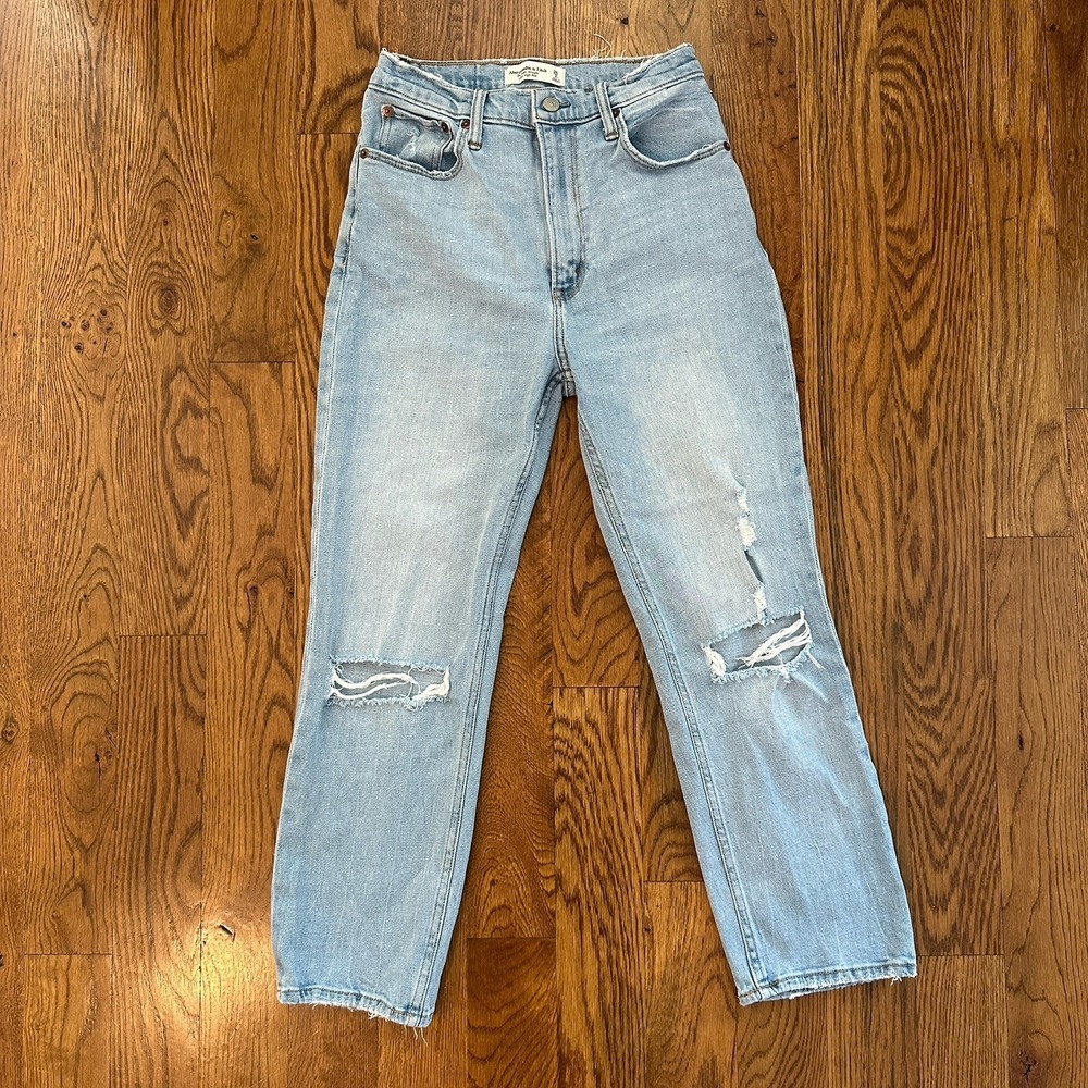 Abercrombie & Fitch Women's Jeans 2/26 The Ankle‎ Straight Ultra High Rise Curve
